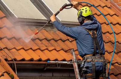 Démoussage et hydrofuge de toiture à Poil